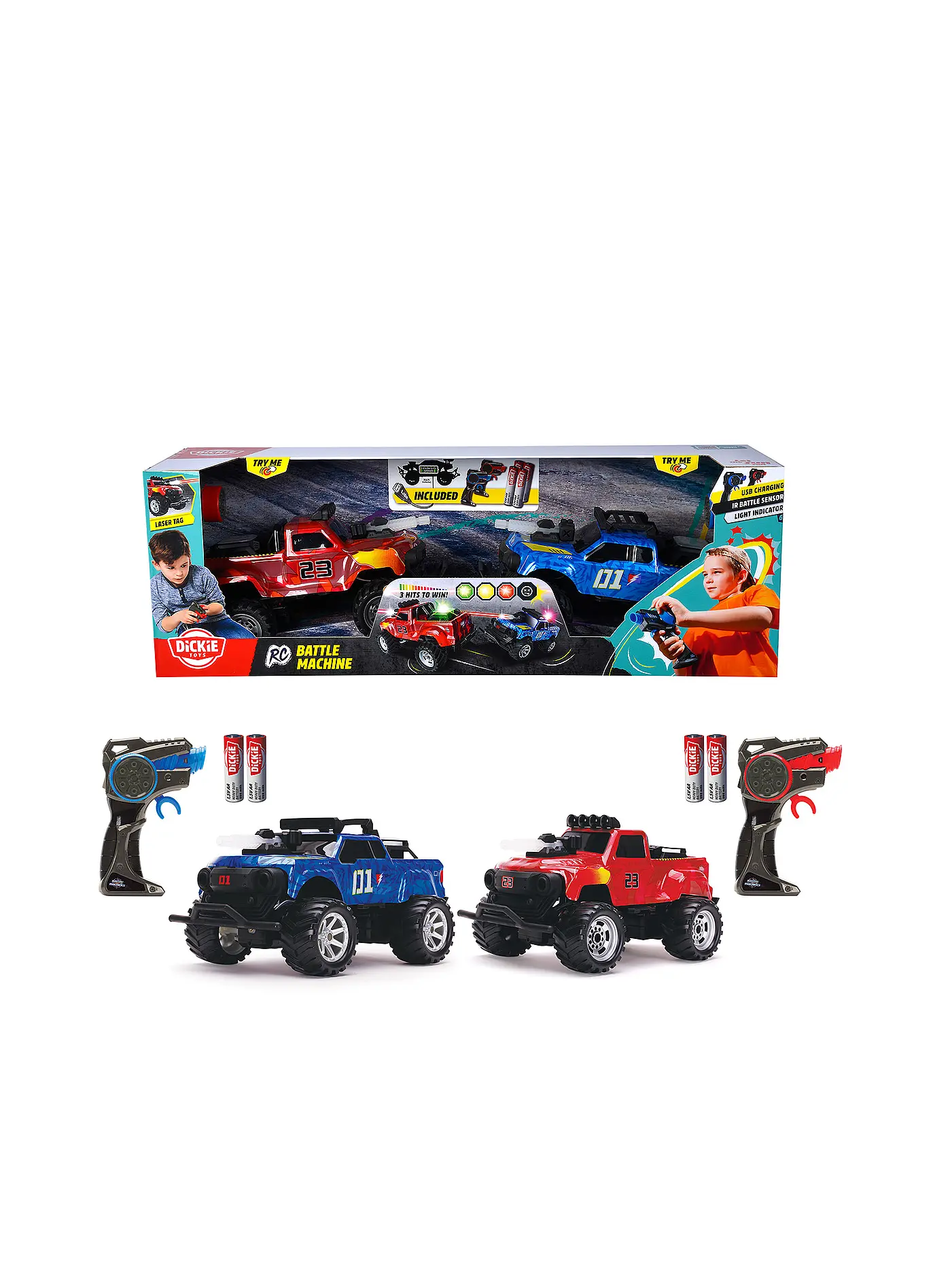 DICKIE | RC Battle Machine Twin Pack 1:16 | 